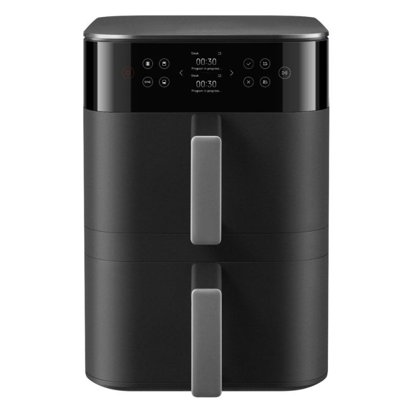 Xiaomi Smart Double Stack Air Fryer 12L Stand-alone 2800 W Hot air fryer Black