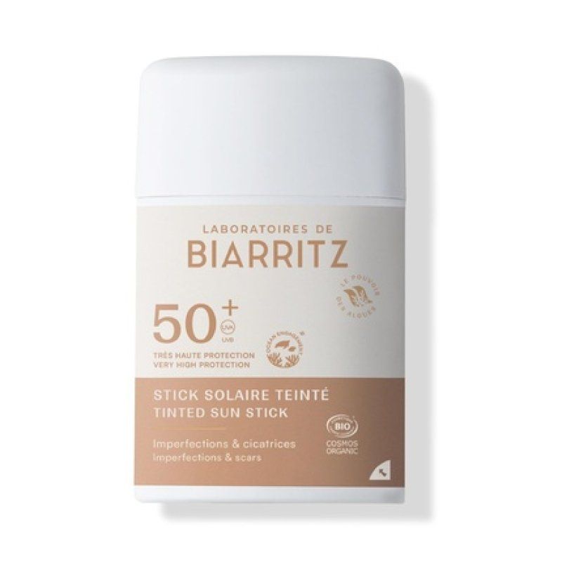 Laboratoires De Biarritz Tinted Sun Stick SPF 50 Organically Certified