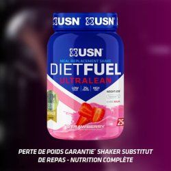 USN Diet Fuel Ultralean Strawberry Cream 1kg