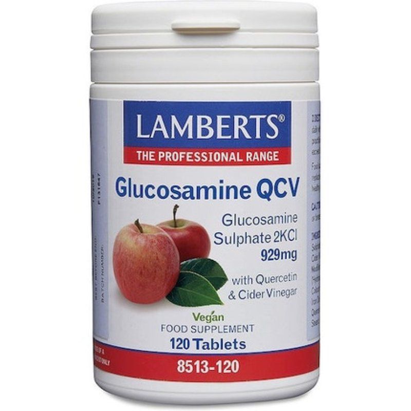 Lamberts Glucosamine Qcv Supplement For Joints 120 Tablets
