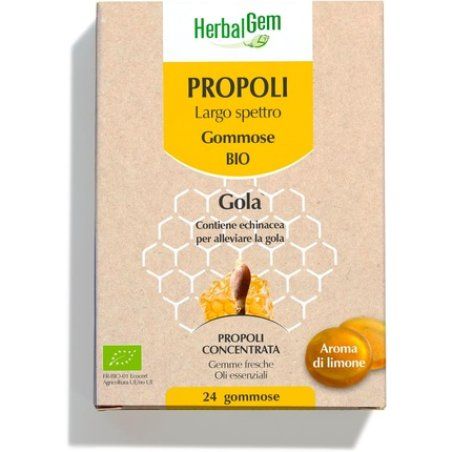 Herbalgem Propoleo 24 Bio Caramels