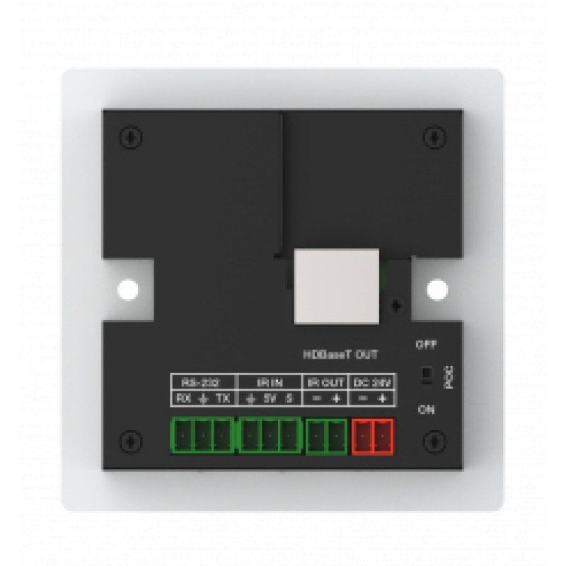 Wallplate HDBaseT-4K@60Hz-HDMI/USBC-UK (With receiver)