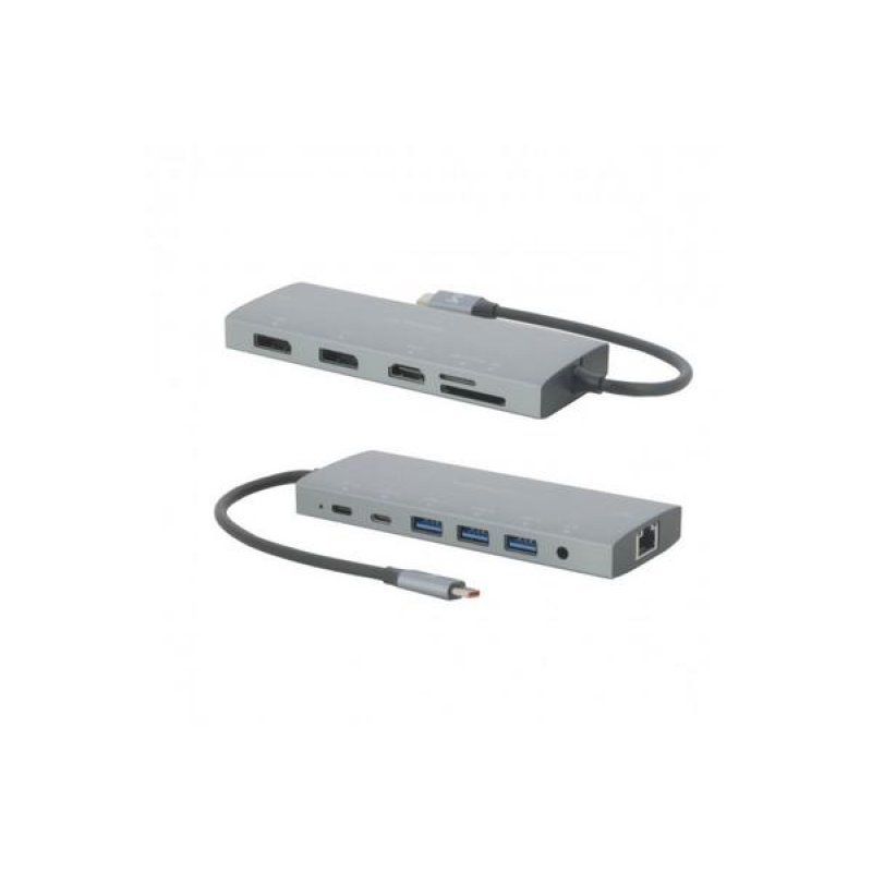 USB-C 12-in-1 Docking Station - 100W Max