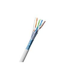 EKIVALAN F/FTP CAT6A SOLID CABLE GREY LSZH 23AWG CPR B2ca