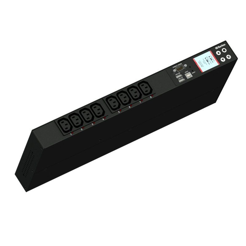 Raritan PX3-5190R power distribution unit (PDU) 8 AC outlet(s) 1U Black