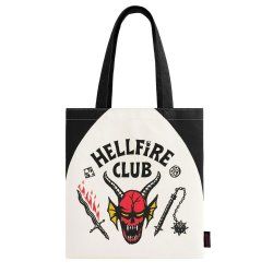 Stranger Things Tote Bag Hellfire Club