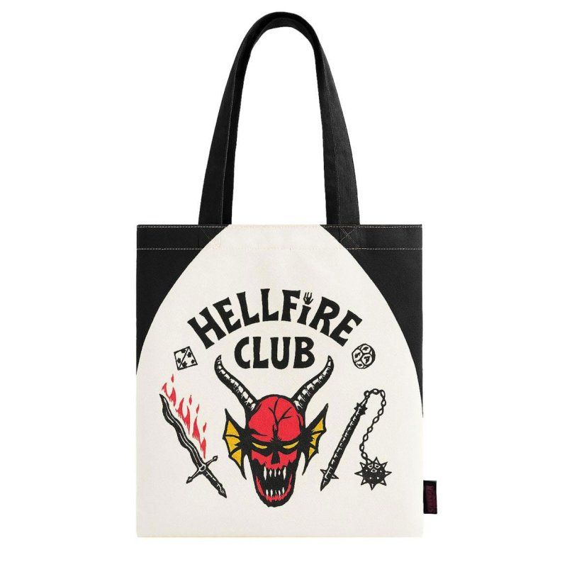 Stranger Things Tote Bag Hellfire Club