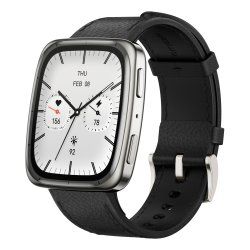 Amazfit Active 2 4,45 cm (1.75") AMOLED Numérique 390 x 450 pixels Écran tactile Acier inoxydable