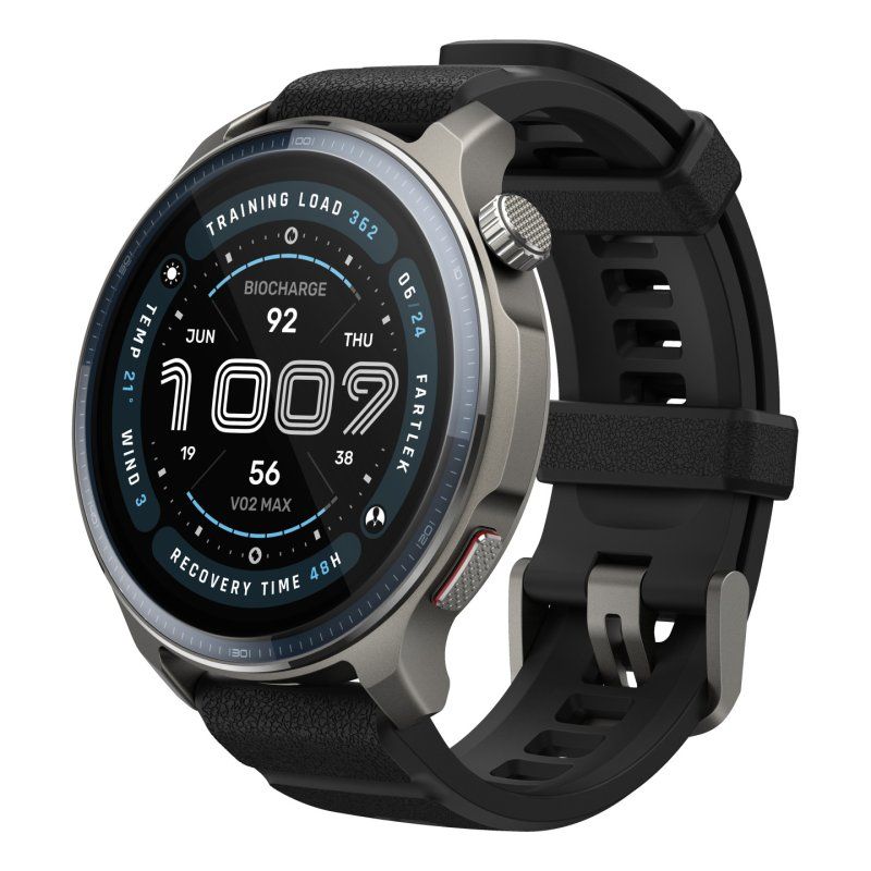 Amazfit Balance 2 3.81 cm (1.5") AMOLED Digital 480 x 480 pixels Touchscreen Grey Wi-Fi GPS (satellite)
