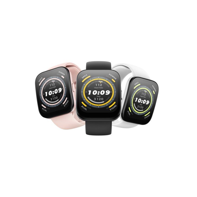 Amazfit Bip 5 4.85 cm (1.91") TFT 45.9 mm Digital 320 x 380 pixels Touchscreen White GPS (satellite)