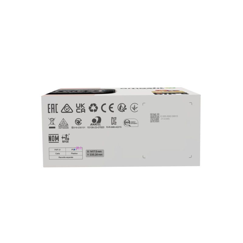 Amazfit Bip 5 4,85 cm (1.91") TFT 45.9 mm Numérique 320 x 380 pixels Écran tactile Blanc GPS (satellite)