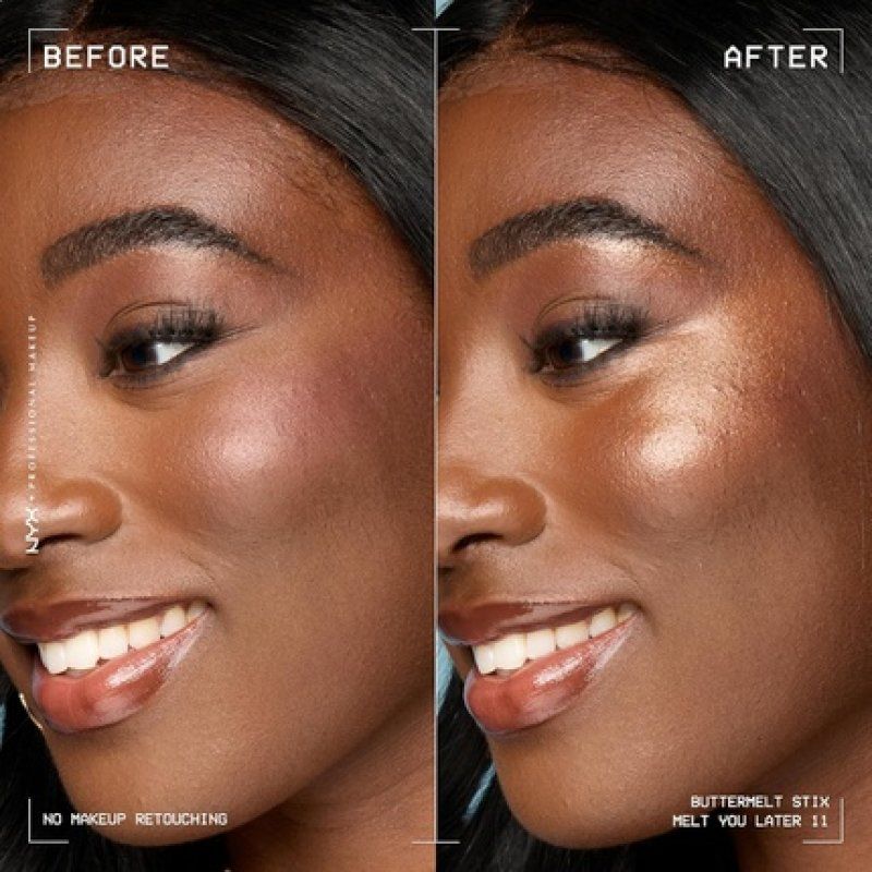 Nyx Professional Makeup Highlighter Buttermelt Stix Glow Boosting