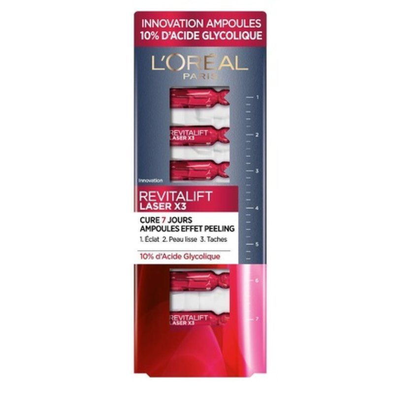 Revitalift Laser X3 Peeling Effect Ampoules 7-Day Treatment by L'Oréal Paris