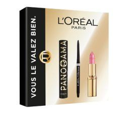 L'Oral Paris Coffret Panorama 99 Ml Infaillible Grip 5 G Color Riche Satin Rose Tendre 45 G