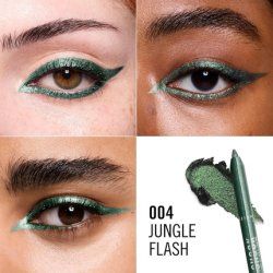 Rimmel Thrillseeker Shimmer Shock Eyeliner 004 Jungle Flash Multichrome Gel