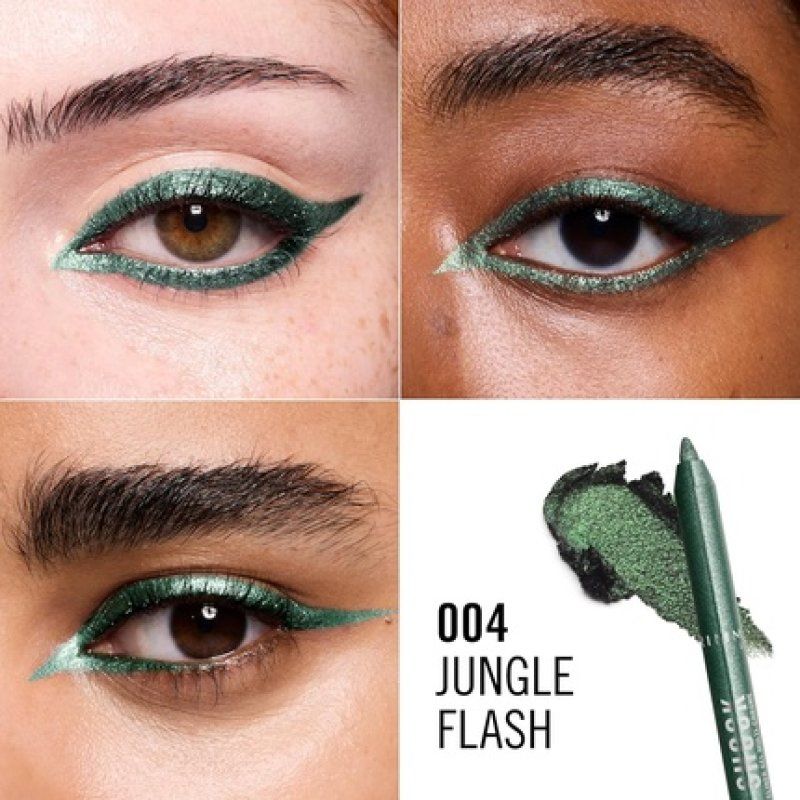Rimmel Thrillseeker Shimmer Shock Eyeliner 004 Jungle Flash Multichrome Gel