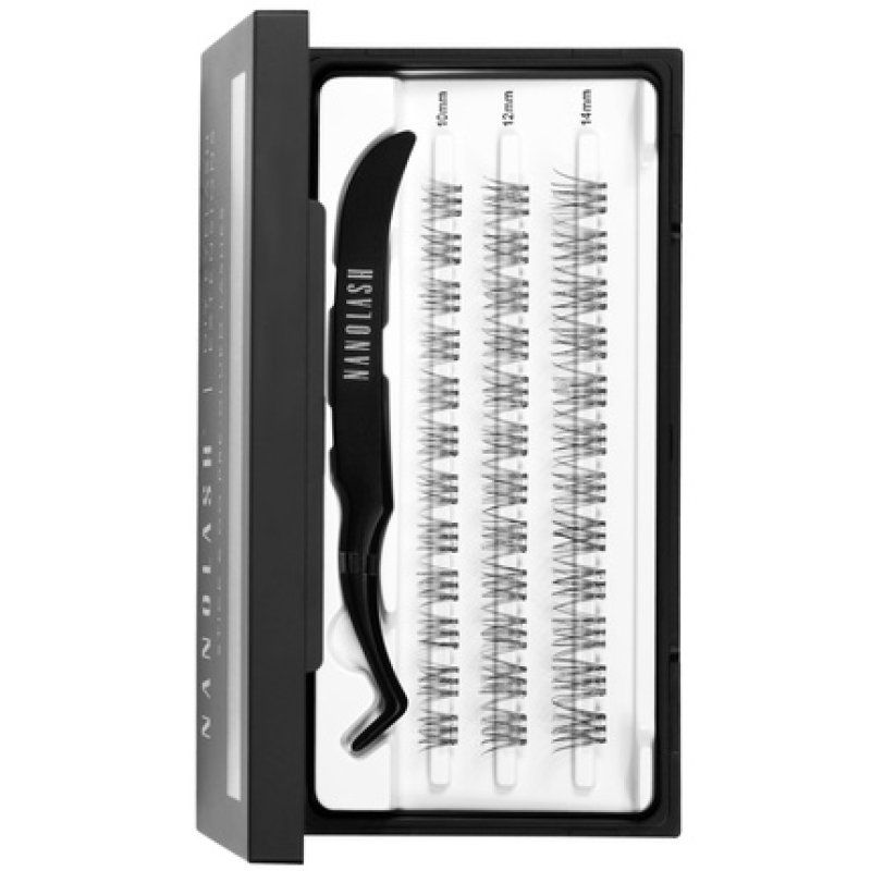 Nanolash Diy Eyelash Extensions Stick & Go Artificial Eyelashes Innocent 36 Pieces