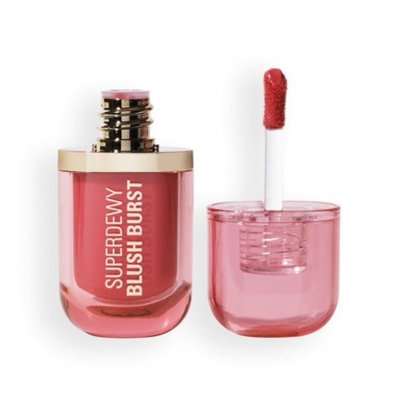 Makeup Revolution Mur Superdewy Blush Burst Rose Watermelon Pop Coral
