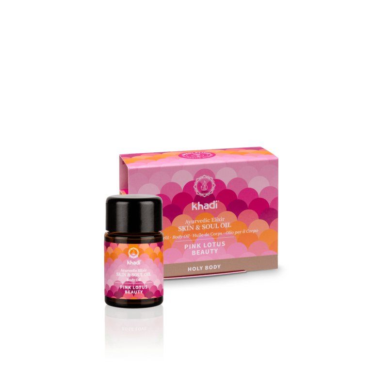 Khadi Ayurveda Elixir Oil Pink Lotus Balancing 10 Ml