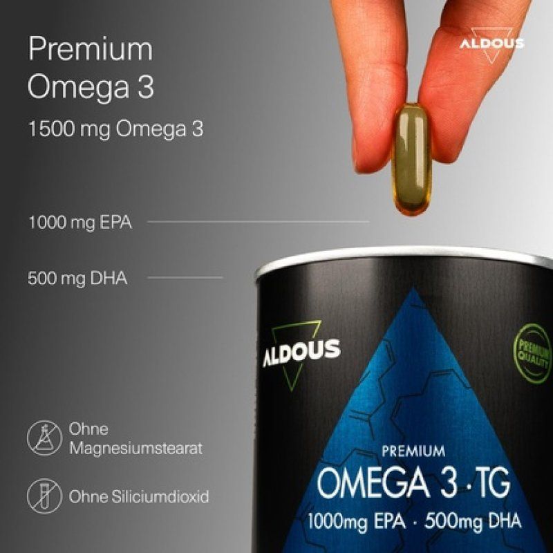 Omega 3 Premium Capsules 1000mg EPA and 500mg DHA 150 Capsules