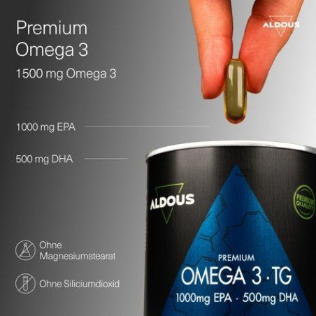 Omega 3 Premium Capsules 1000mg EPA and 500mg DHA 150 Capsules