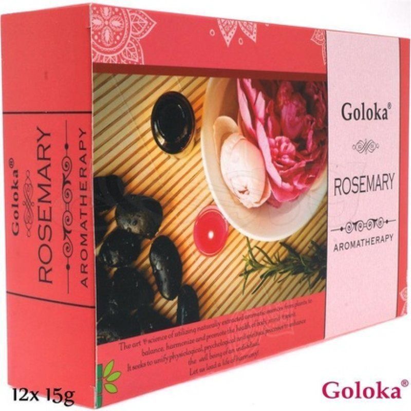 Goloka Aromatherapy Rosemary Incense Sticks 15g
