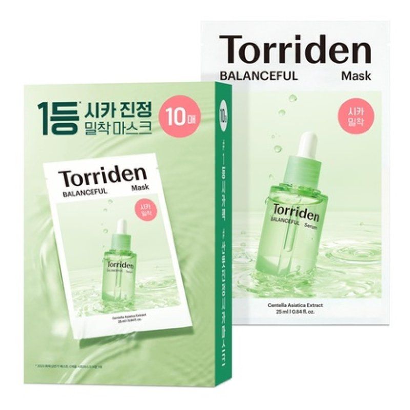 Torriden Balanceful Cica Mask 10 Pieces