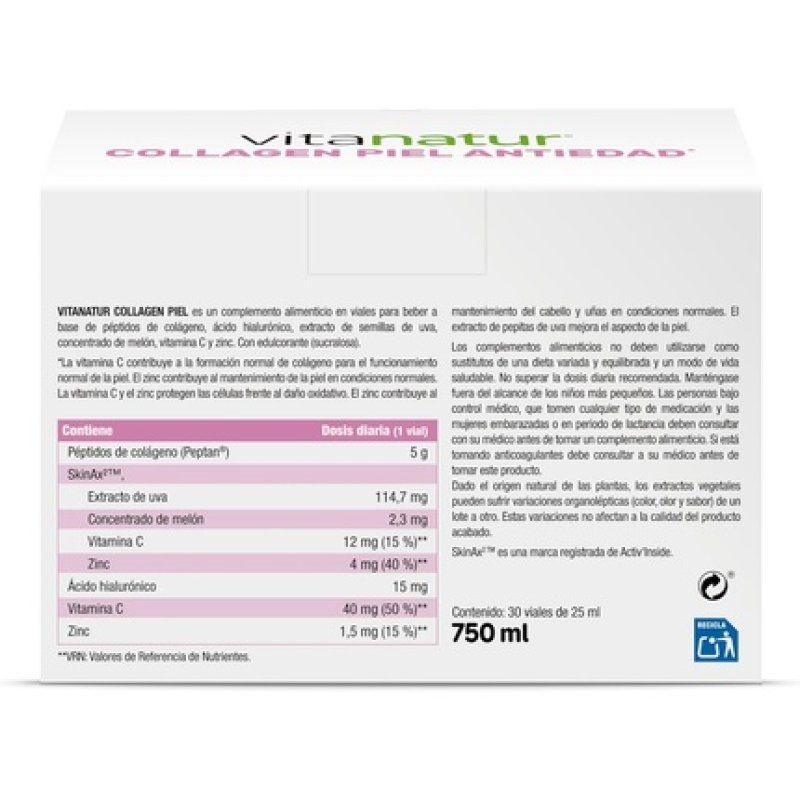 Collagen Anti-Aging Skin 30 Vials Red Fruits