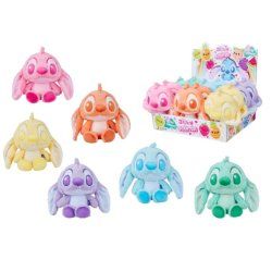 STITCH - Display de 12 Peluches Parfumées 22cm - 6 Modèles