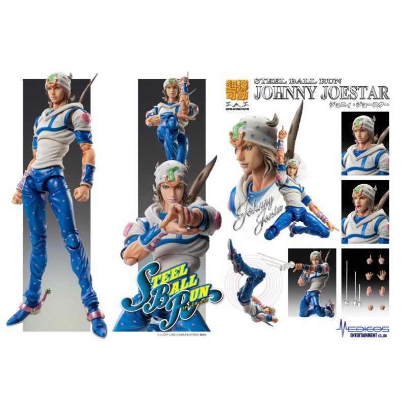 JOJO PART 7 - Johnny Joestar - Figurine Chozokado 15cm