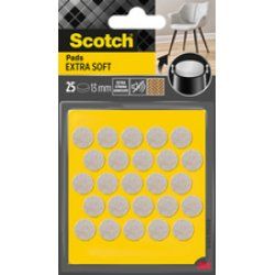 Restposten: Scotch Filzgleiter Pads EXTRA SOFT, 13 mm, beige