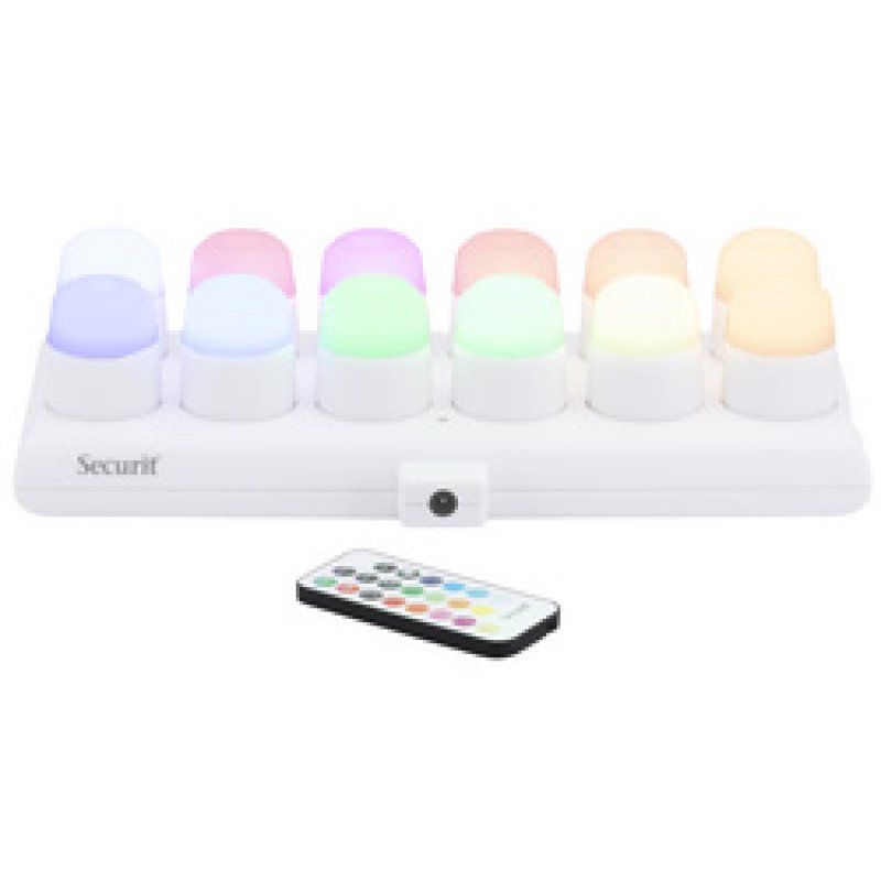 Restposten: Securit Akku LED-Teelicht-Set AMSTERDAM,