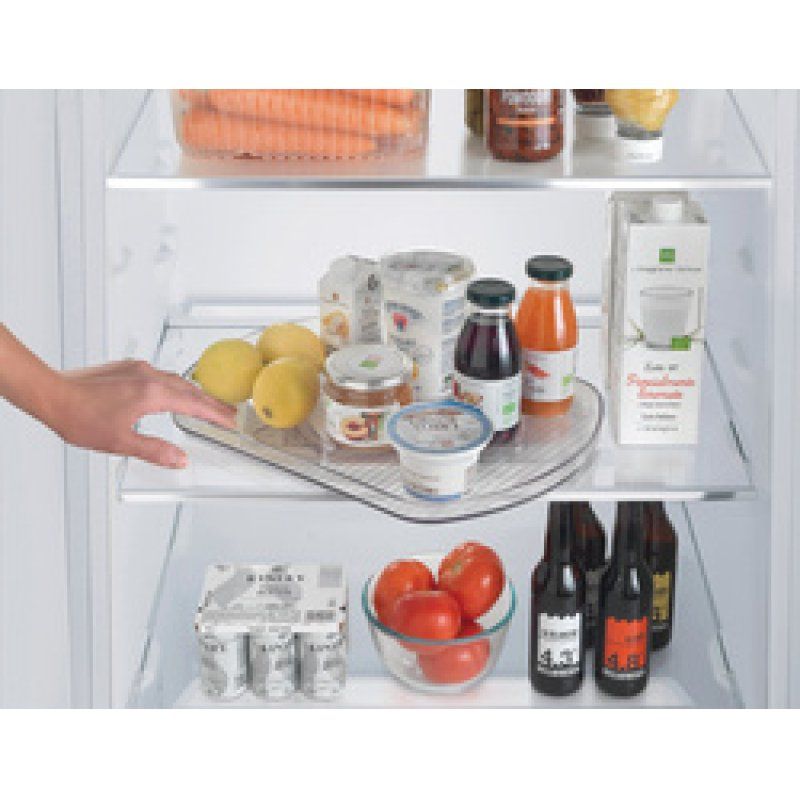 Restposten:metaltex Drehplatte Loop, Kunststoff, transparent