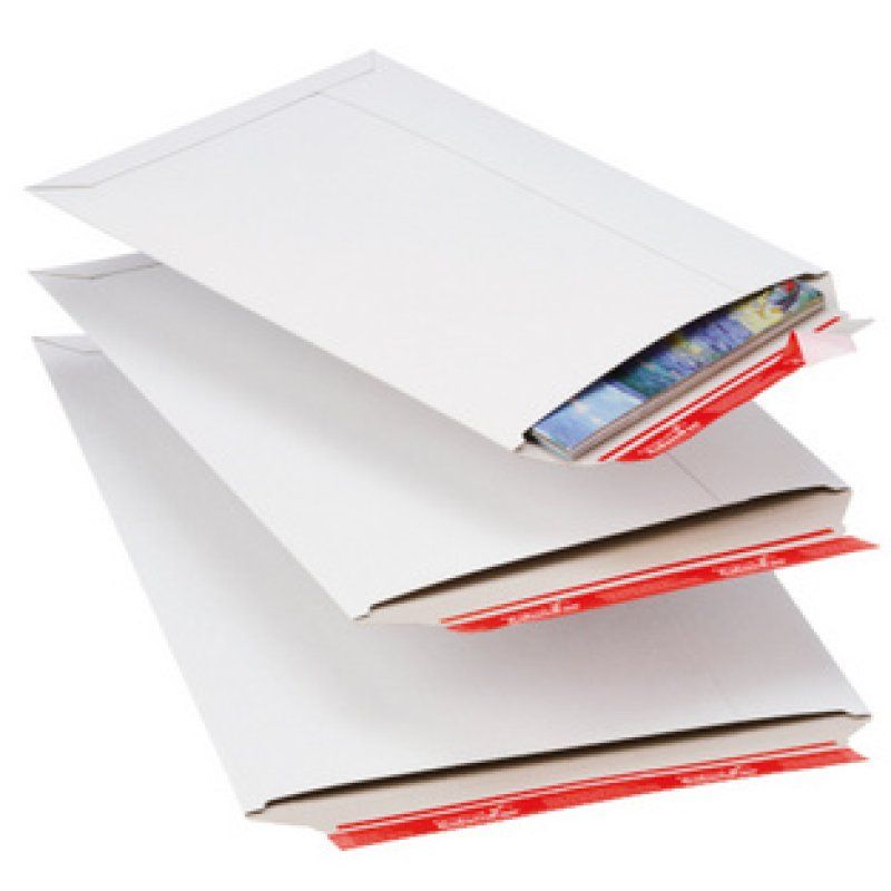 Restposten: ColomPac Versandtasche, aus weißer Vollpappe, A3