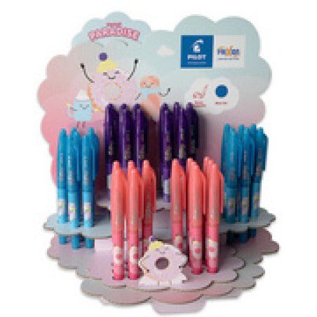 PILOT Stylo roller FRIXION BALL 07 Fancy Winter, présentoir