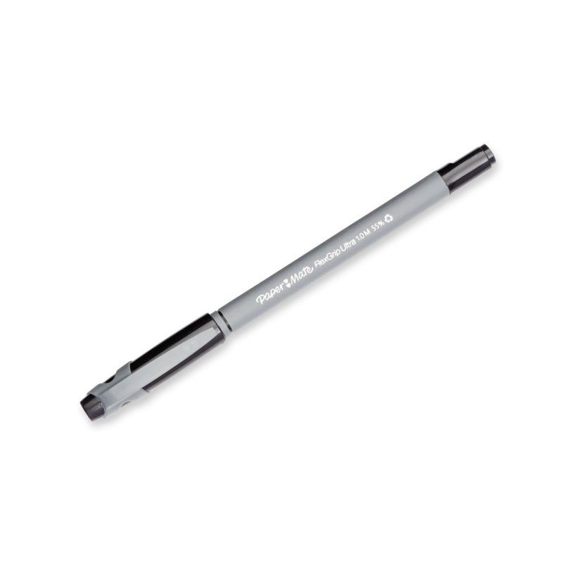 Papermate FlexGrip Ultra Noir Stylo à bille Moyen 12 pièce(s)