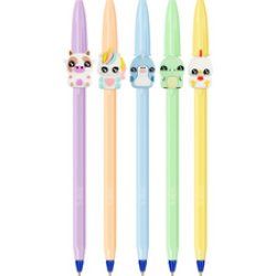 BIC Stylo à bille Cristal Pastel Figurine, carton de 20