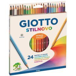 Giotto 8000825256608 crayon de couleur Multicolore 24 pièce(s)