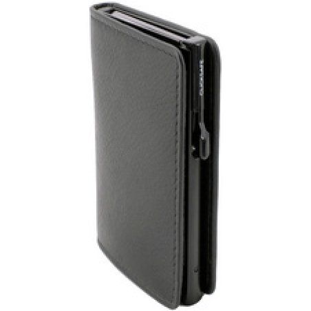 CLICKSAFE Porte-monnaie SLIM avec porte-cartes, marron