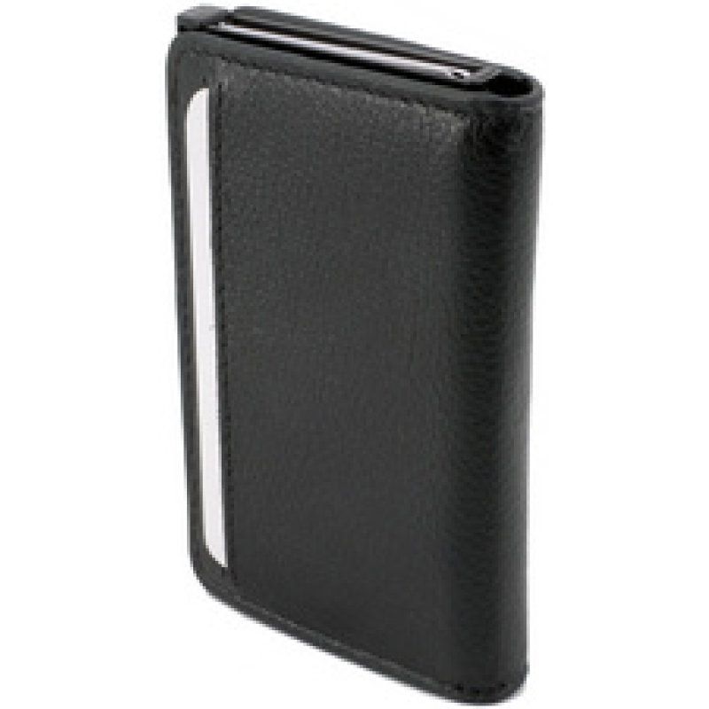 CLICKSAFE Porte-monnaie SLIM avec porte-cartes, noir