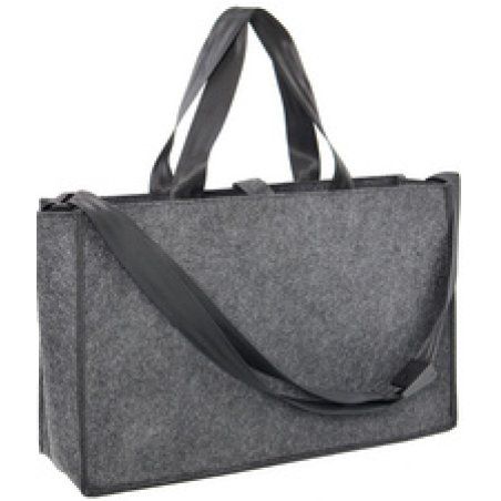 STOP Sacoche en feutre Business Desk Sharing Sac SUMBA, gris