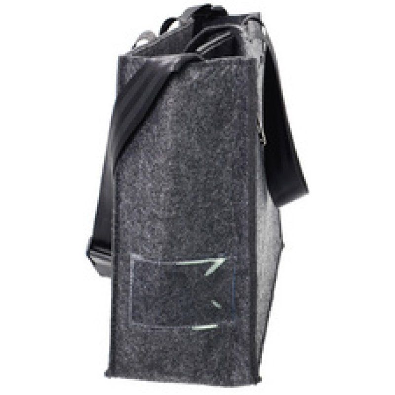 STOP Sacoche en feutre Business Desk Sharing Sac SUMBA, gris
