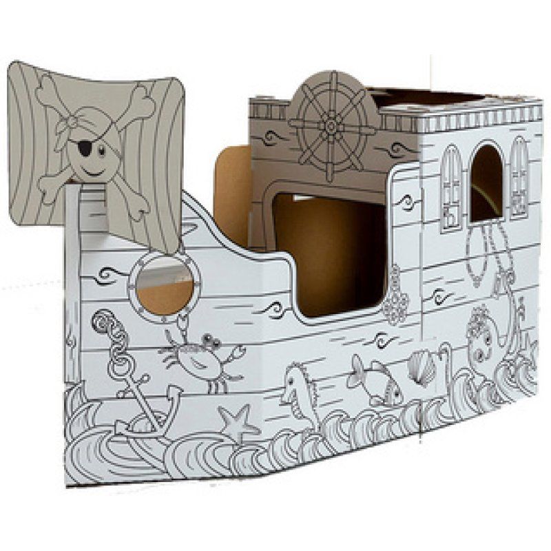 Fellowes Bankers Box Carton de jeu XL BATEAU DE PIRATES