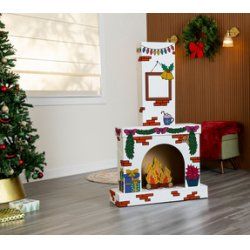 Fellowes Bankers Box Carton de jeu XL CHEMINÉE DE NOEL