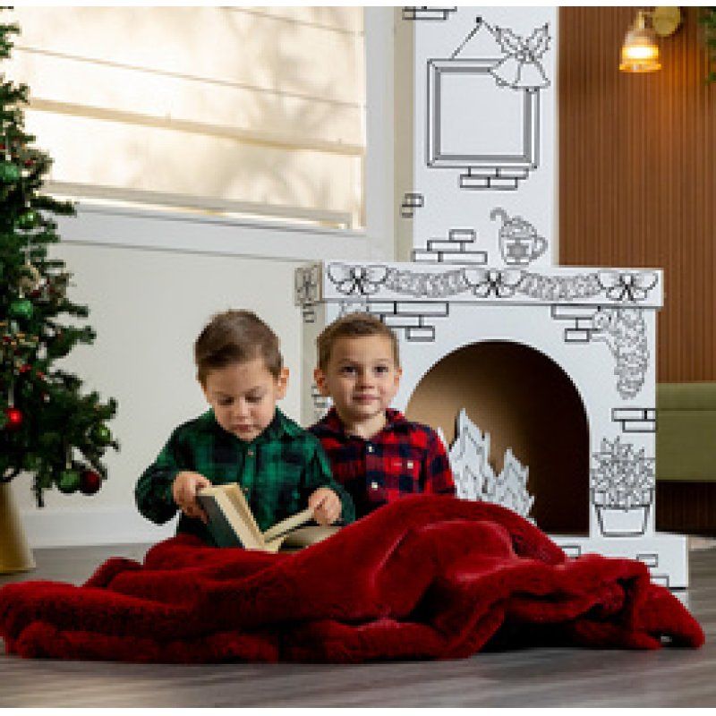 Fellowes Bankers Box Carton de jeu XL CHEMINÉE DE NOEL