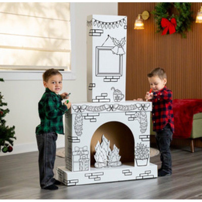 Fellowes Bankers Box Carton de jeu XL CHEMINÉE DE NOEL