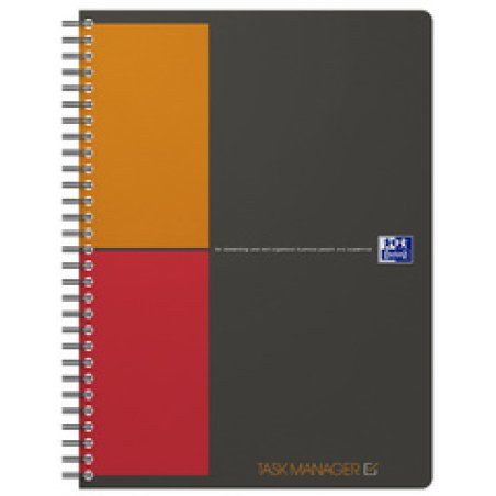 Oxford Cahier à spirale International Task Manager, B5