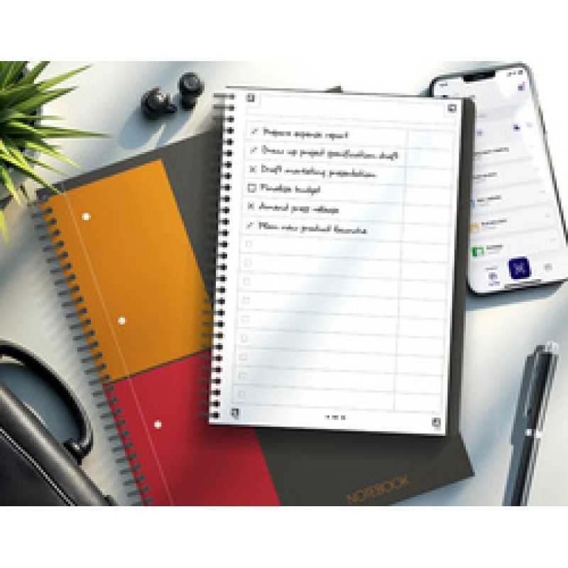 Oxford Cahier à spirale International Task Manager, B5