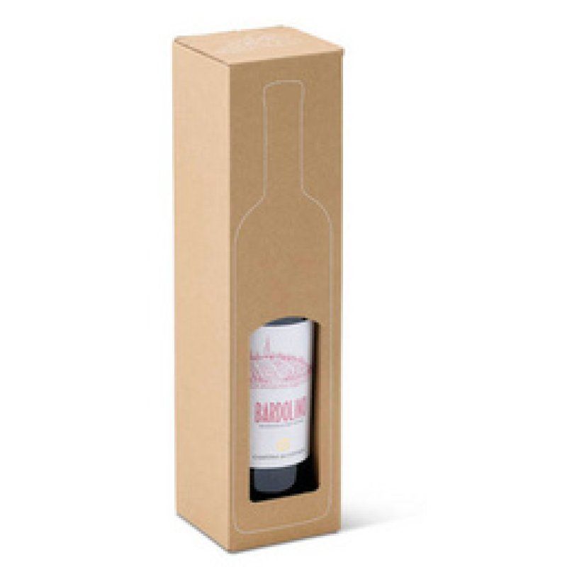 ColomPac Carton de présentation pour 2 bouteilles de vin