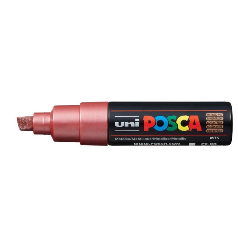 POSCA PC-8K Metallic Red